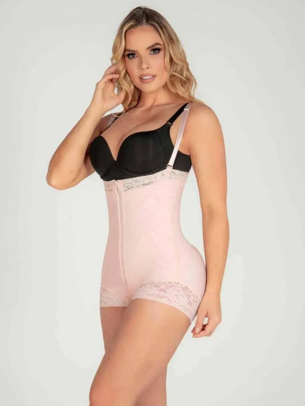 Shape Up Strapless High-Waist Lift Panty Bodysuit – 201249 - Beige